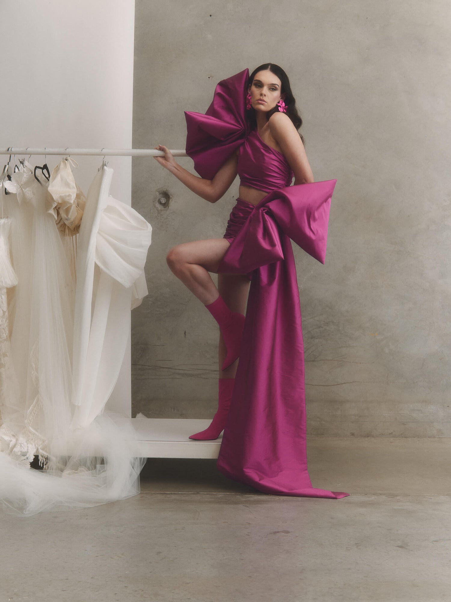 Seraphina Mini - Deep Fuchsia