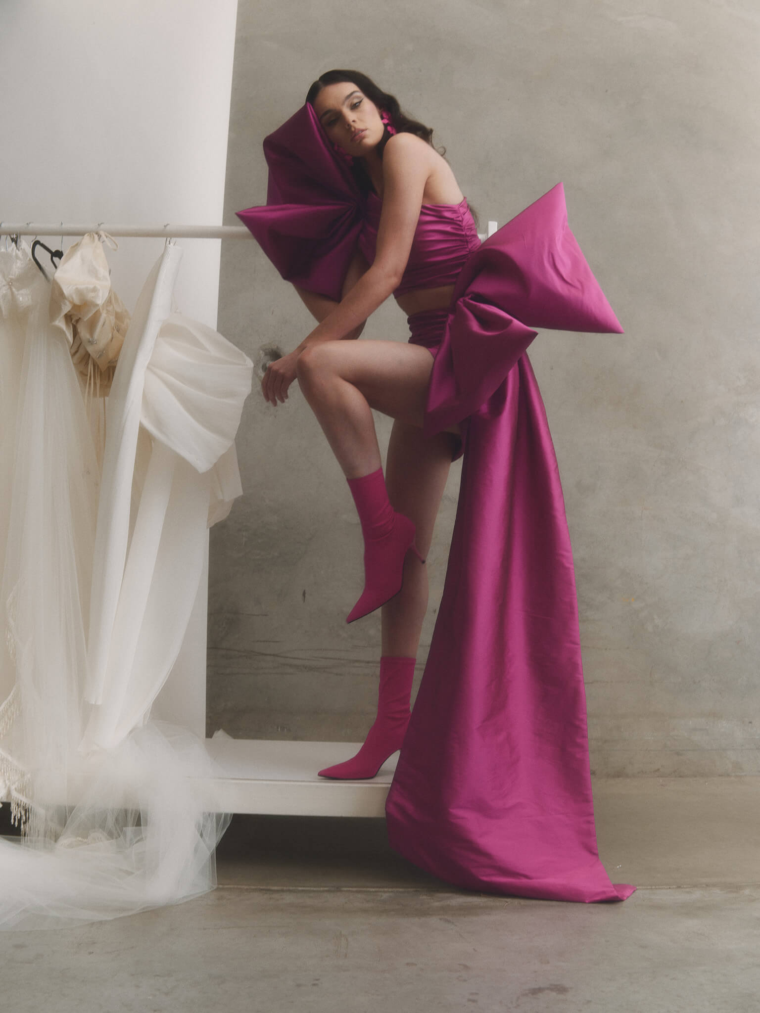 Seraphina Mini - Deep Fuchsia